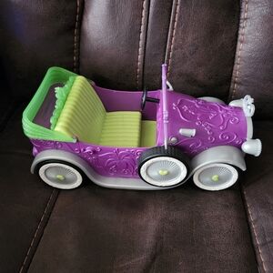 Purple and Lime Kids Toy Car - Brand Unknown
